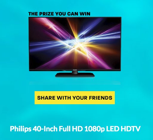 Philips 40-Inch TV Giveaway