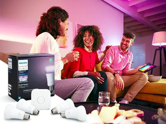 Philips Hue White and Color Ambiance Starter Kit Sweepstakes