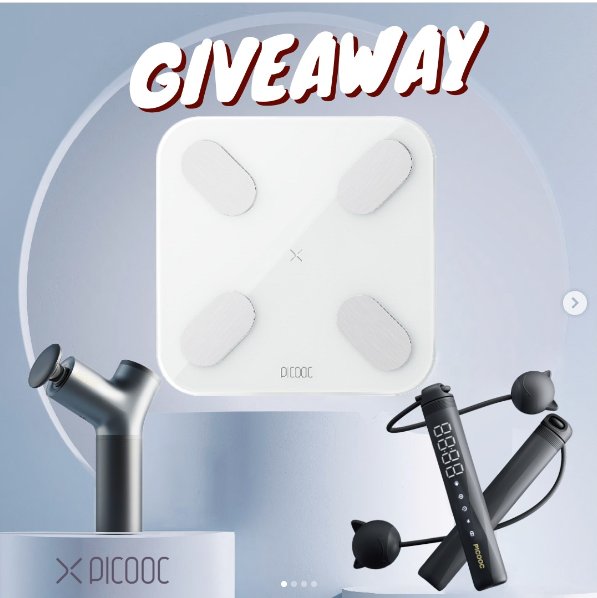 Picoocstoreus Healthy Living Giveaway – Win A PICOOC Y1 Heated Massage Gun + More (3 Winners)