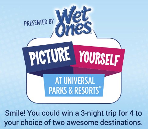 Picture Yourself at Universal Parks & Resorts Sweepstakes