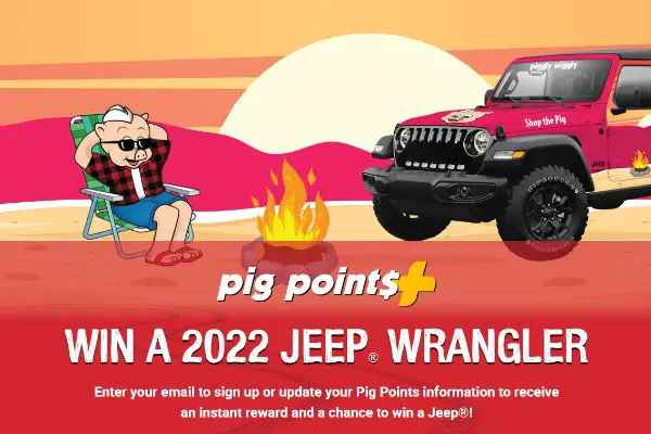 Piggly Wiggly Sweepstakes - Win A 2022 Jeep Wrangler Or $50,000