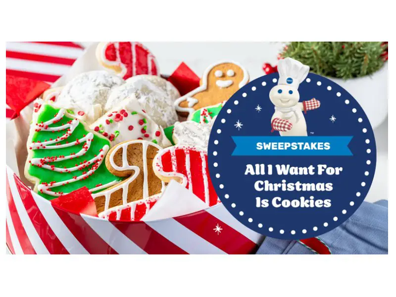 Pillsbury All I Want For Christmas Is Cookies Sweepstakes