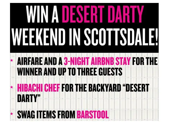 Pink Whitney Summer Scottsdale Contest - Win a Trip for 3 to Scottsdale