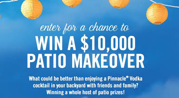 Pinnacle $40,000 Patio Sweepstakes!