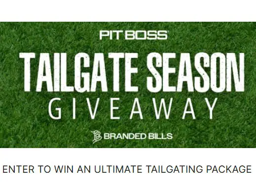 Pit Boss Tailgate Season Giveaway - Win the Ultimate Tailgating Package (3 Winners)