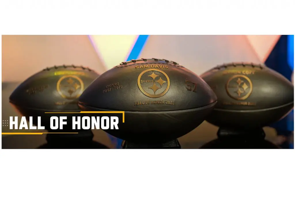 Pittsburgh Steelers 2023 Hall Of Honor Nomination Sweepstakes - Win A Trip For Two To Attend The 2023 Hall Of Honors Weekend And More