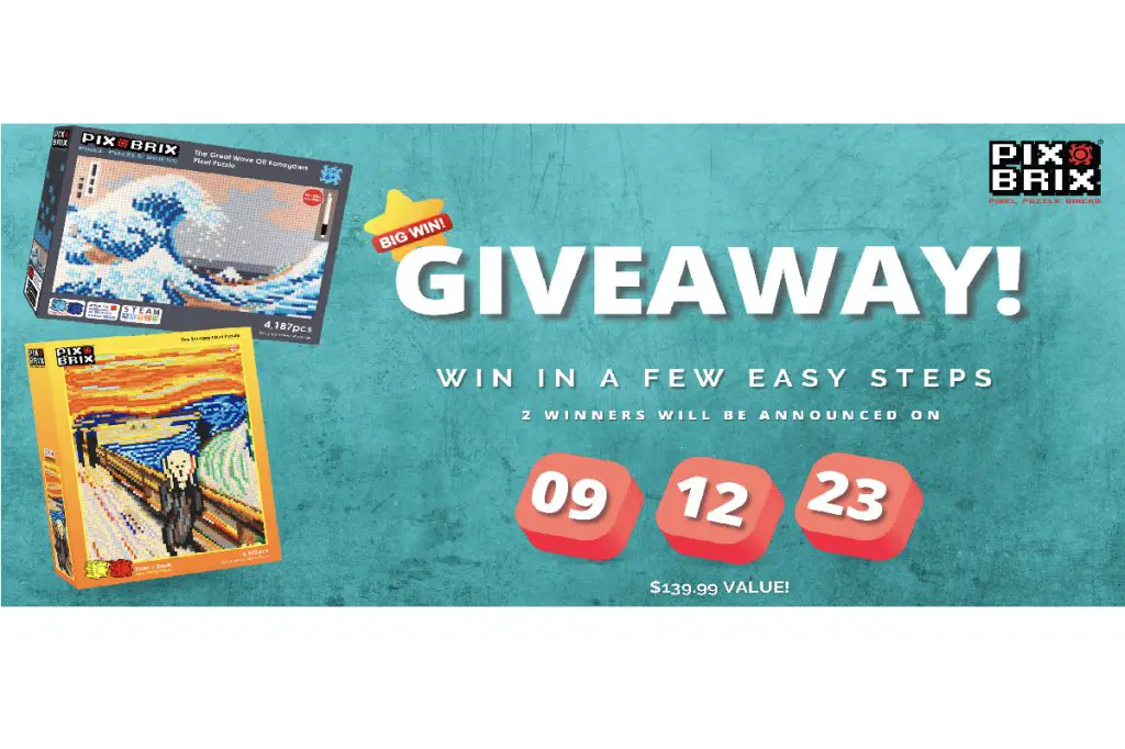 Pix Brix's Giveaway - Win A Pix Brix Bundle (2 Winners)