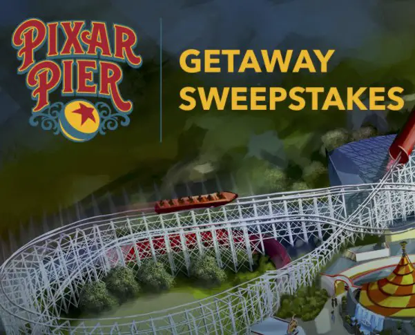 Pixar Pier Getaway Sweepstakes
