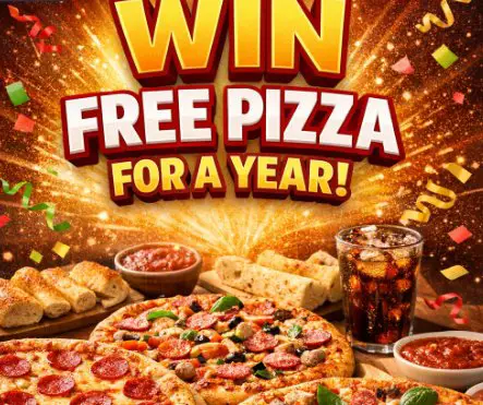Pizza Hut Free Pizza for a Year Giveaway (10 Winners)