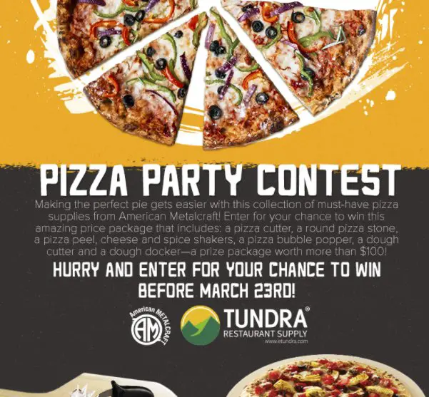 Pizza Party Sweepstakes