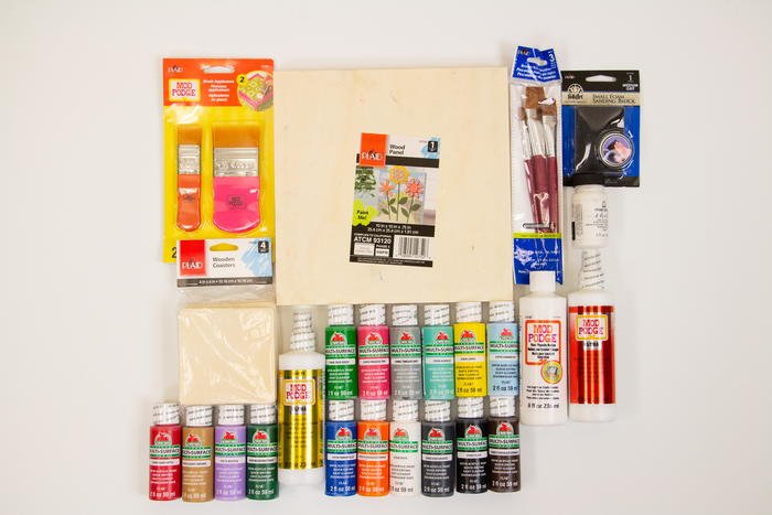 Plaid FolkArt Paint and Mod Podge Craft Supplies Giveaway