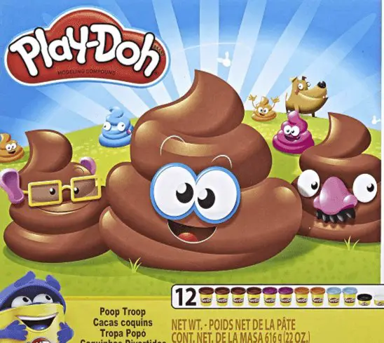 Play-Doh Poop Troop Modelling Playset With 12 Cans 