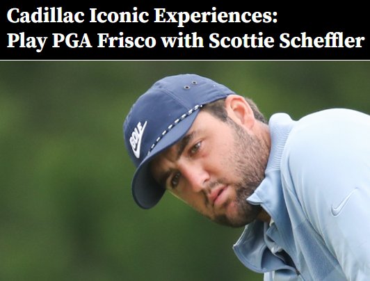 Play PGA Frisco With Scottie Scheffler Sweepstakes – Win A Trip For 3 To Play Golf With Scottie Scheffler