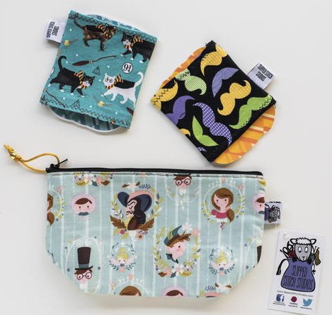 Playful Peter Pan Yarn Pouch and Accessories