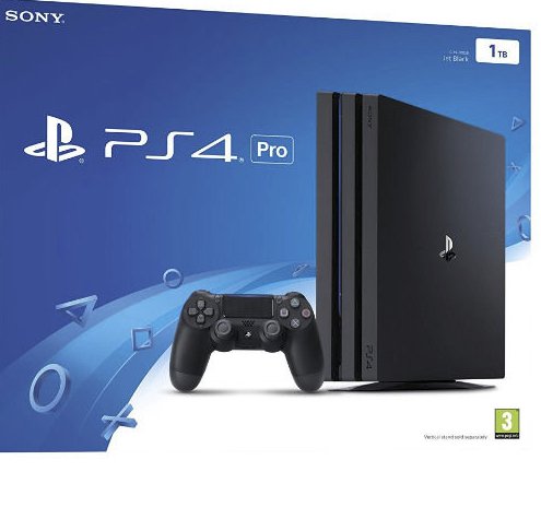 PlayStation 4 Pro Console with Monster Hunter World game