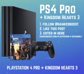 PlayStation 4 Sweepstakes