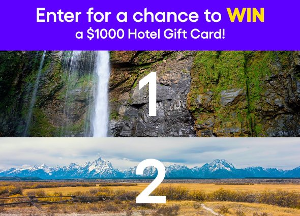 Pluto TV World Relaxation Day Giveaway - Win A $1,000 Marriott Gift Card