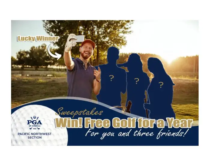 PNW PGA 2024 Free Golf For A Year Sweepstakes - Win Free Golf For A Year