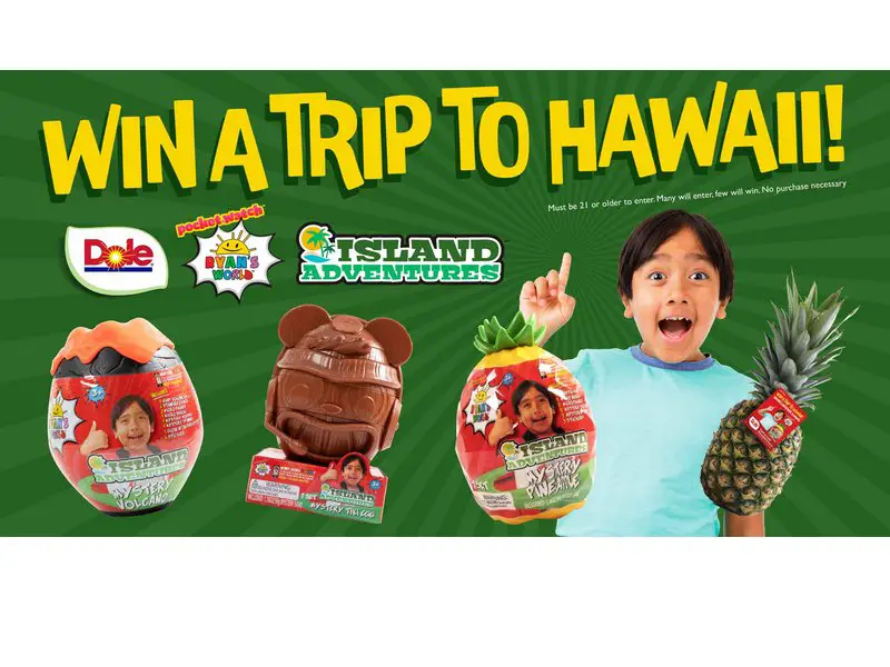 PocketWatch Island Adventures Giveaway - Win A Trip For Four To Hawaii