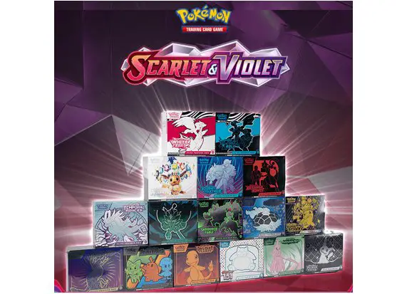 Pokémon TCG Scarlet and Violet Sweepstakes - Win 16 boxes of Pokémon Trading Cards