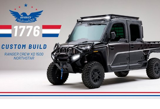 Polaris Celebrate American Heroes Contest - Win a 2026 Polaris 1776 Custom Build Vehicle & More