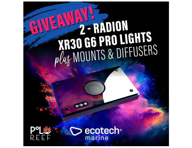 Polo Reef 2-Radion Bundle Giveaway - Win A Dual Radion XR30G6 Pro For Your Aquarium