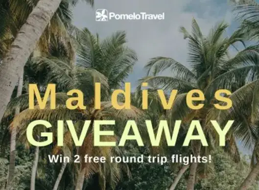 Pomelo Travel Maldives Giveaway - Win A $2,200 Trip For 2 To The Maldives