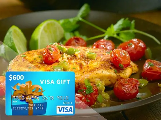 Pompeian Prize Package and $600 Visa Gift Card