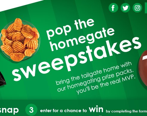 Pop A Homegate Sweepstakes