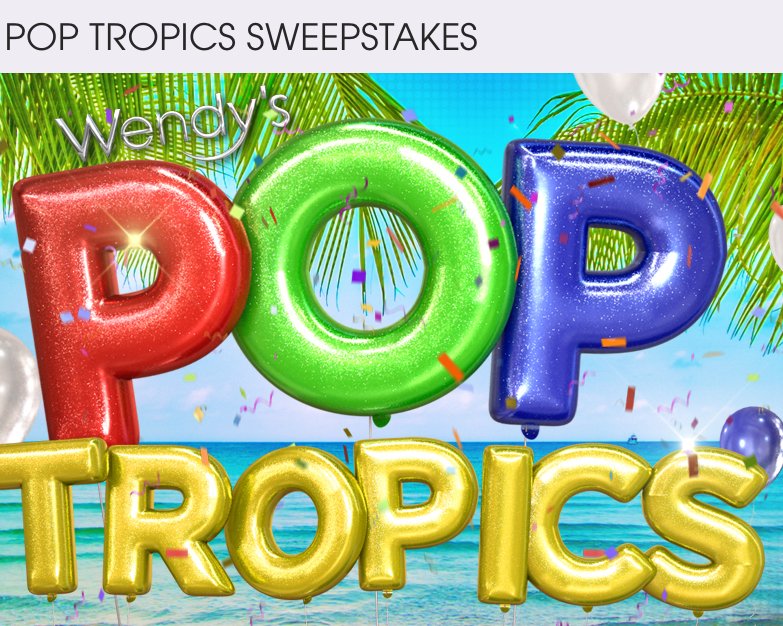 Pop Tropics Sweepstakes