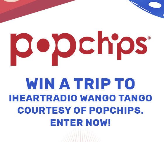 Popchips iHeartRadio Wango Tango Sweepstakes