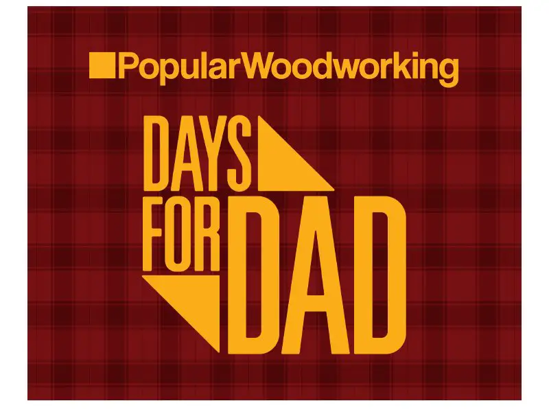 Popular Woodworking 30 Days For Dad Giveaway - Win The Featured Daily Prize Or A JET Helical-Head Jointer