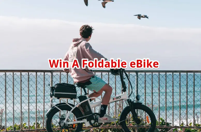 Portable Folding e-Bike Giveaway - Win A KBO Flip eBike