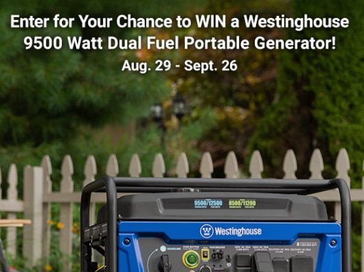 Power Equipment Direct's Powered For Anything Westinghouse Generator Giveaway