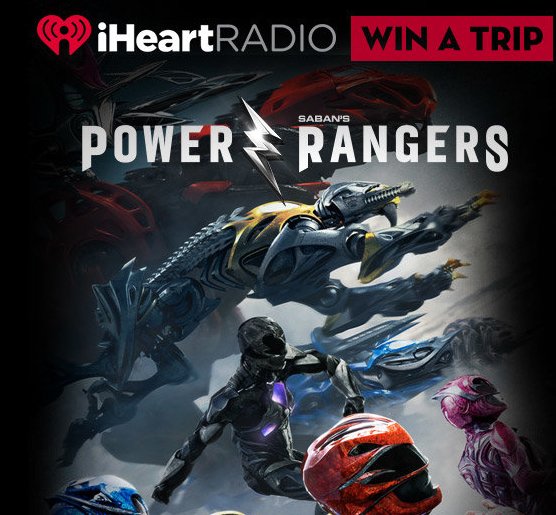 Power Rangers iHeartRadio Music Awards Sweepstakes