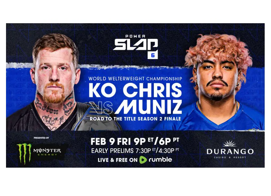 Power Slap Dana White's UFC 300 Vegas VIP Sweepstakes - Win A Trip For 2 To Las Vegas