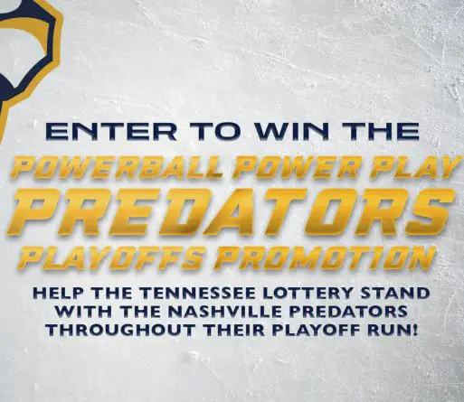 Powerball Power Play Predators Playoffs Promotion