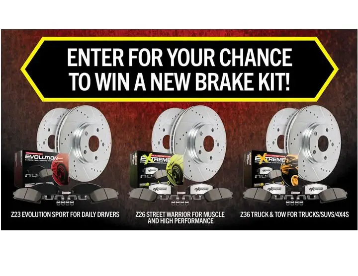 PowerStop Brake Upgrade Sweepstakes - Win A $550 Brake Upgrade