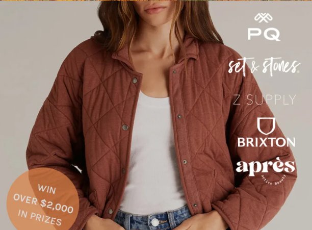 PQ Swim Fall Giveaway - Win A $2,000 Fall Fashion Package