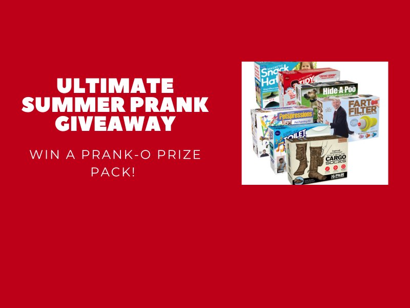 Prank-O Ultimate Summer Prank Giveaway - Win A Prank-O Prize Pack