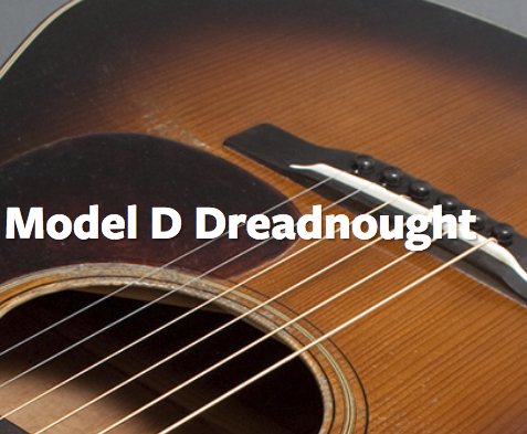 Pre-War Guitars Co. Model D Dreadnought Sweepstakes