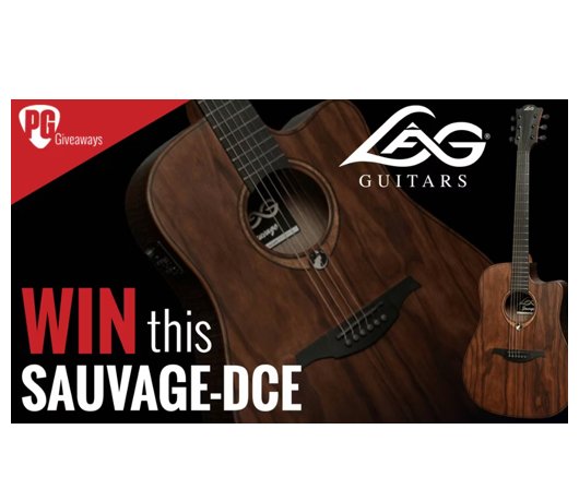 Premier Guitar Lag Sauvage Guitar Giveaway - Win a $499 Guitar