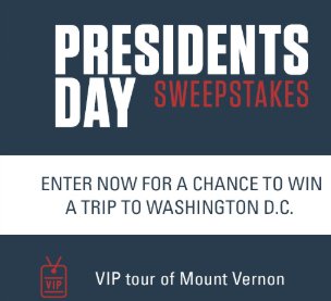 President's Day Sweepstakes