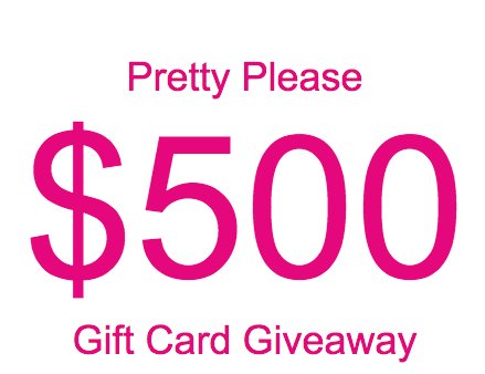 Pretty Please Gift Card Giveaway