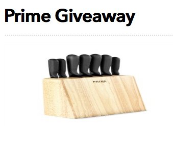 Prime By Chicago Cutlery Giveaway