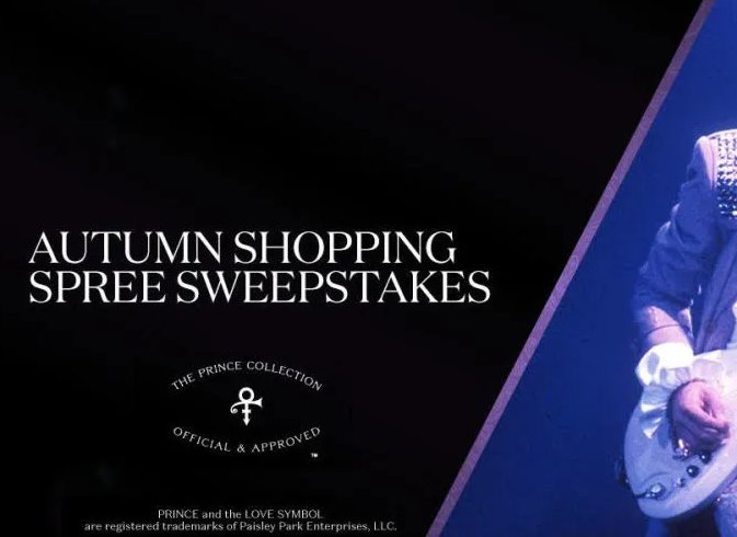 Prince.com Autumn Shopping Spree Sweepstakes - Win A $500 Prince Store Shopping Spree
