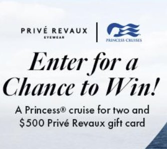 Princess Cruises Sweepstakes