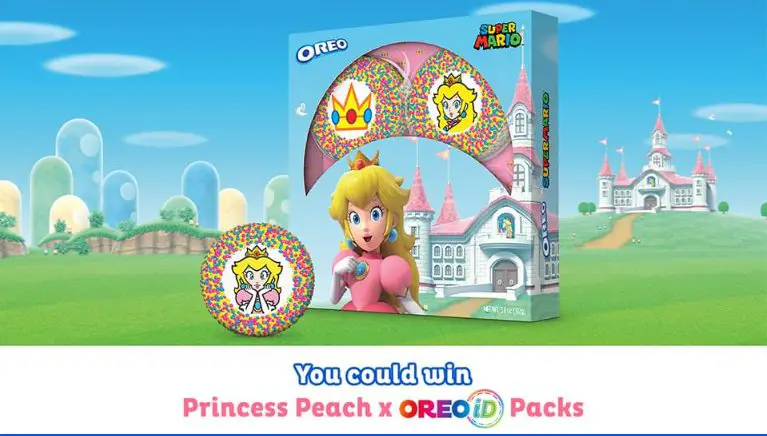 Princess Peach OREO Cookie Sweepstakes - 5,000 Limited Edition Princess Peach OREO Cookie Products Up For Grabs