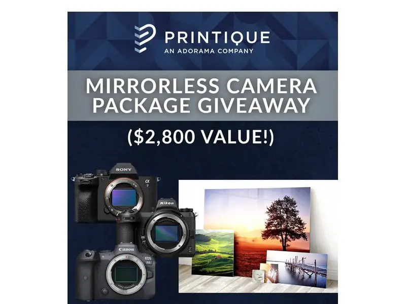 Printique Professional Mirrorless Camera Package Giveaway - Win A  Mirrorless Camera & More