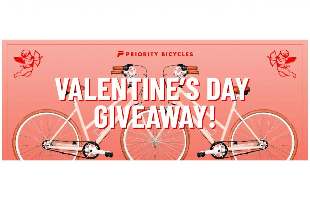 Priority Bicycles Valentine's Day Giveaway - Win A Pair Of Bicycles